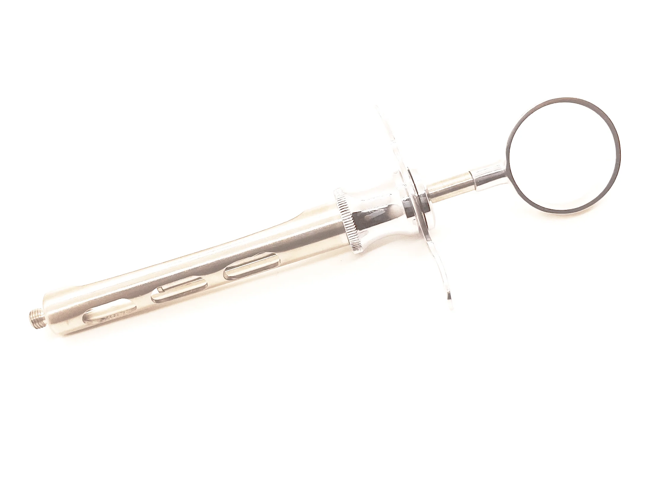 Aspirating Syringe CW-Type 1.8CC Silver
