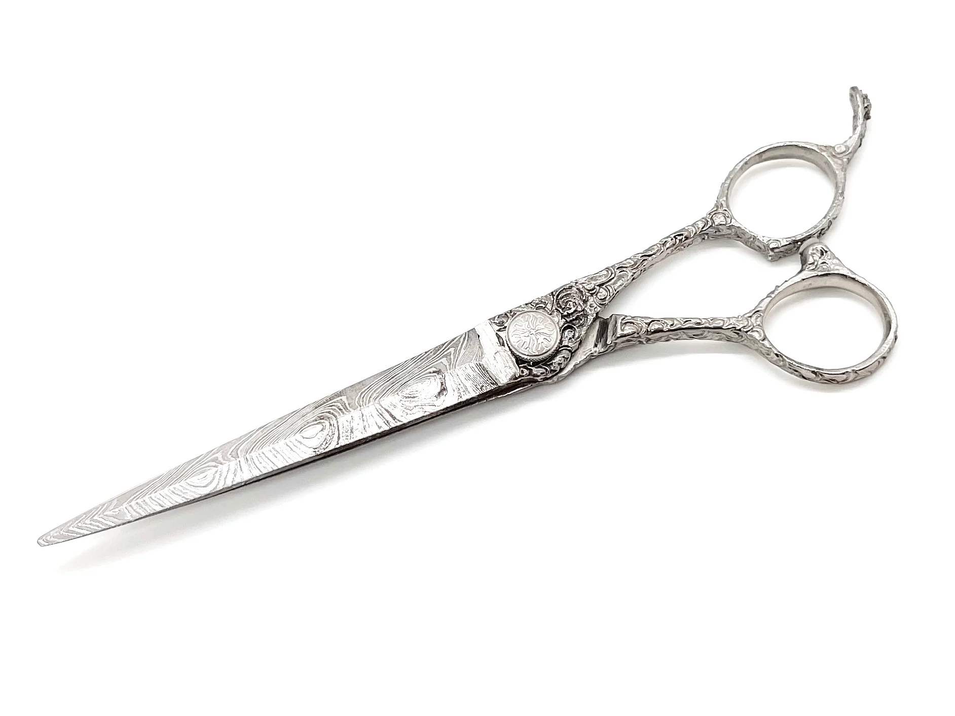 Barber Shears 6.5" Damascus Steel