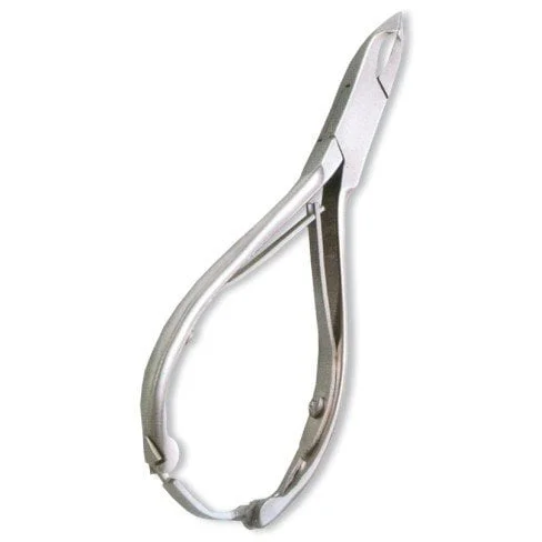 Cuticle Nipper, Double Spring W/Lock Mirror Finish