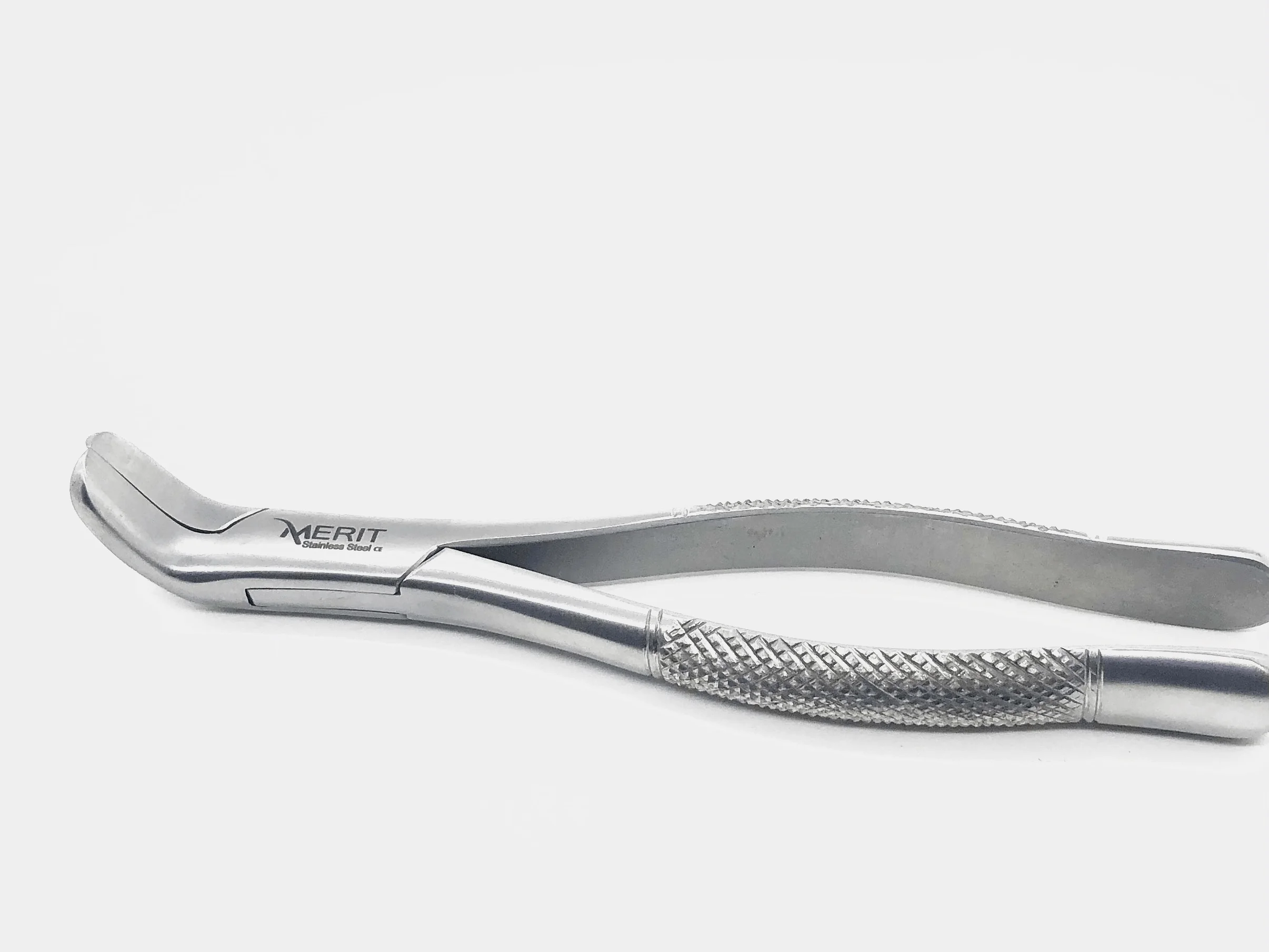 EXTRACTION FORCEPS AMERICAN #6 LOWER SPLIT DULL MATTE SILVER