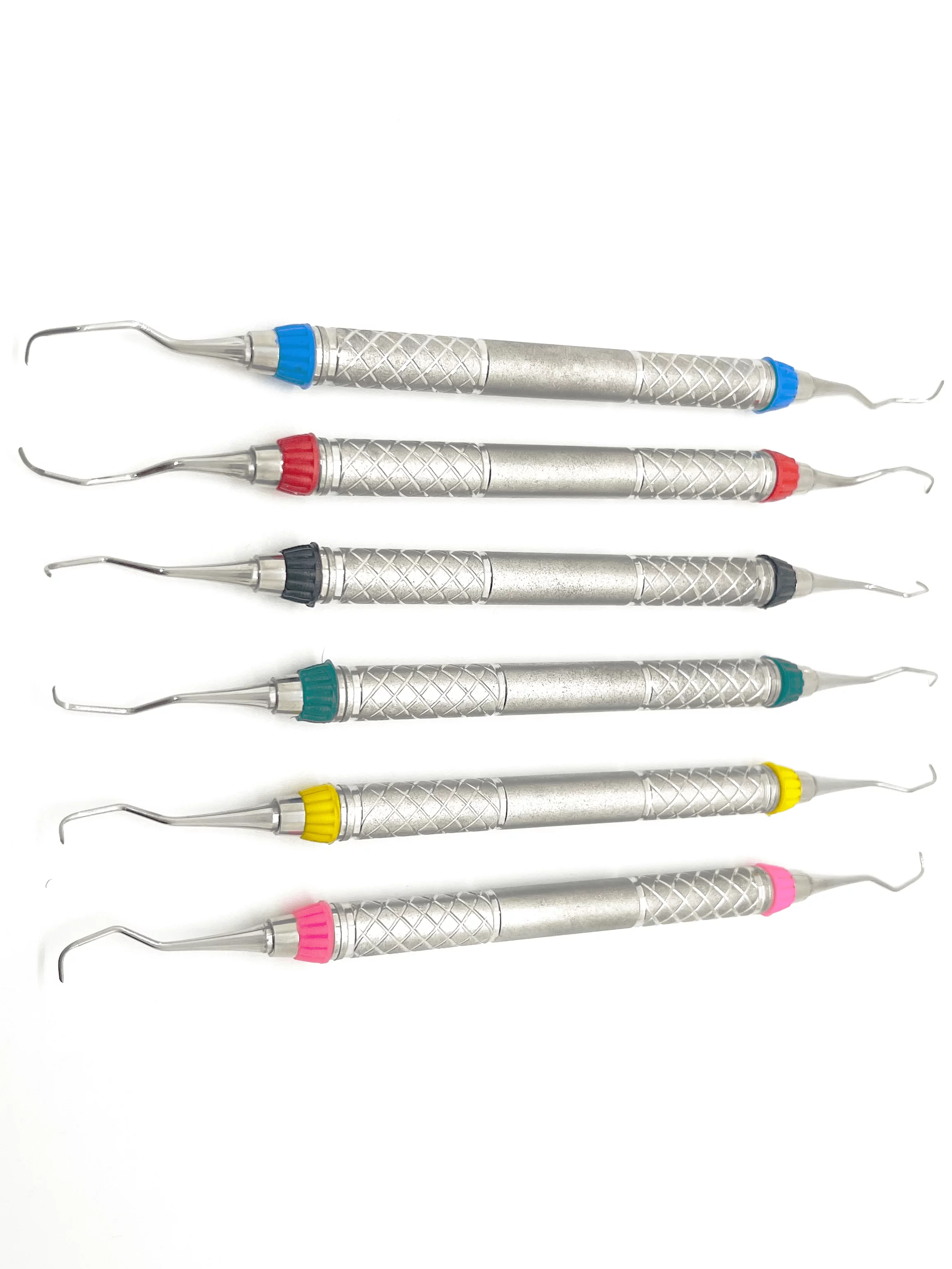 Gracey Set of 6 Hygiene Instruments with Cassette
