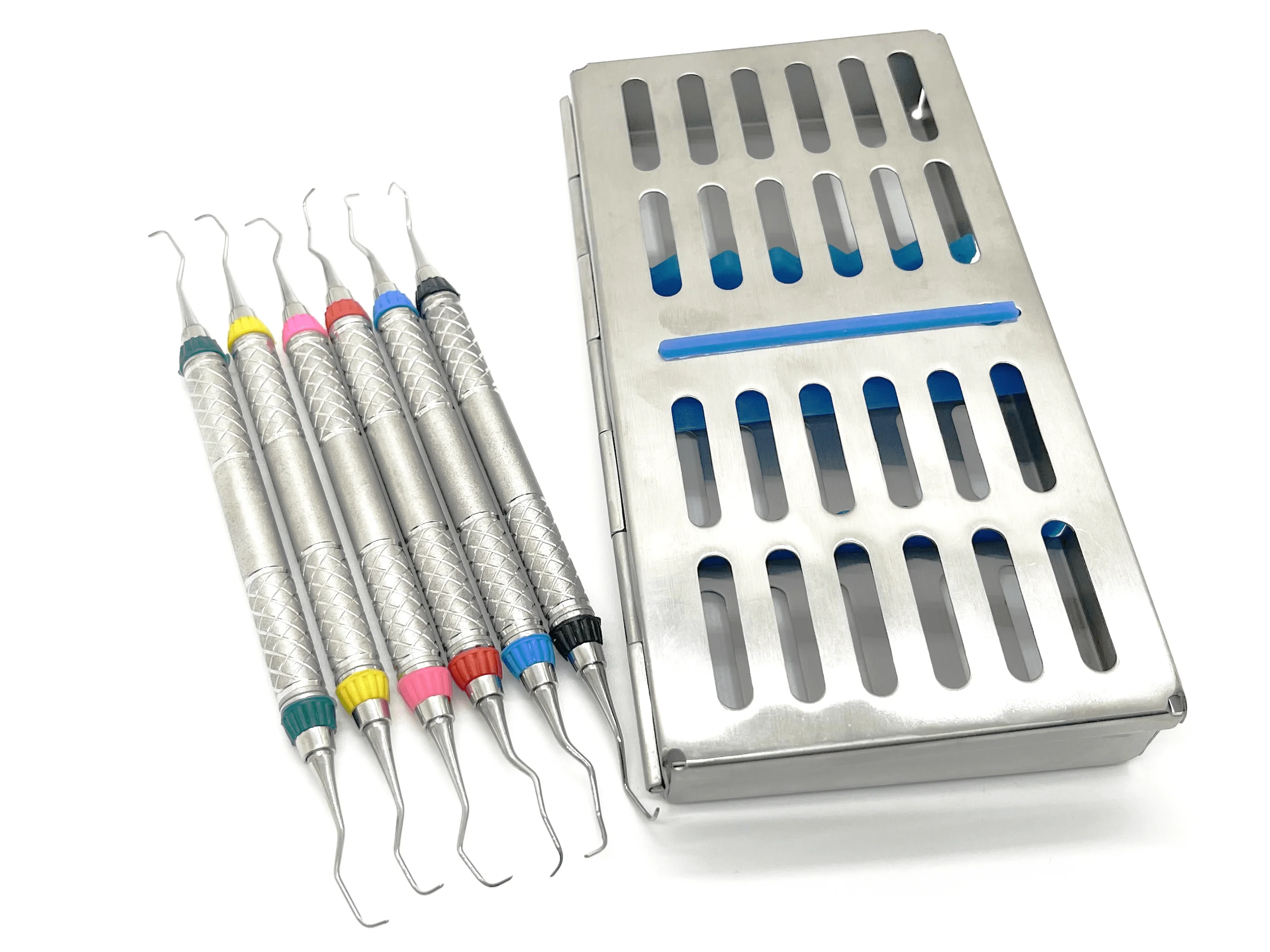 Gracey Set of 6 Hygiene Instruments with Cassette - Image 3