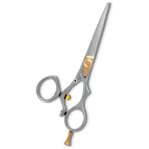 Professional Hairdressing Scissors Mirror Finish Adjustable Thumb Ring