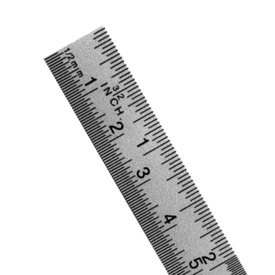 Stainless Steel Ruler 6 Inch
