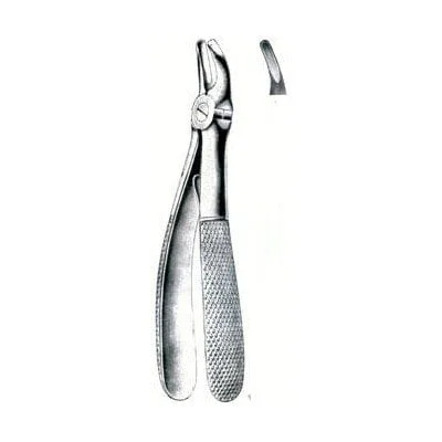 Veterinary dental extraction forceps