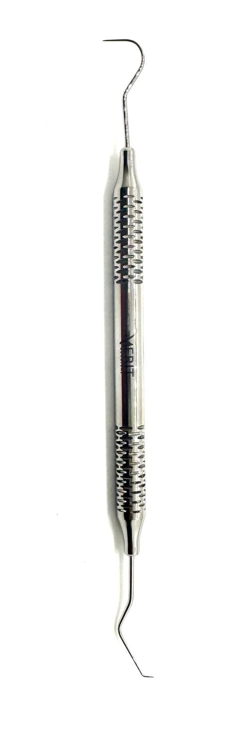 ODM 10-Pack Stainless Steel Dental Probe Explorer #5 - Surgical Instruments For Dental Lab Use